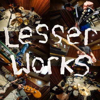Lesser Works — the band tracking live in the studio
